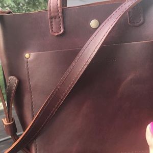 Portland leather goods mini Crossbody